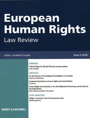 European Human Rights Law Review