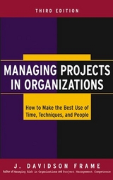 Managing Projects in Organizations - J. Davidson Frame