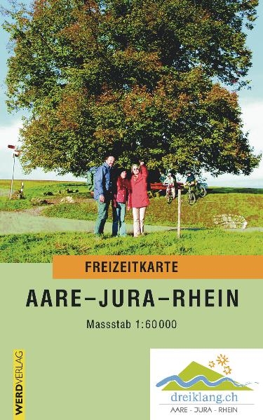 Freizeitkarte Aare - Jura - Rhein - 