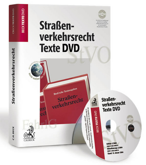 Straßenverkehrsrecht Texte-DVD