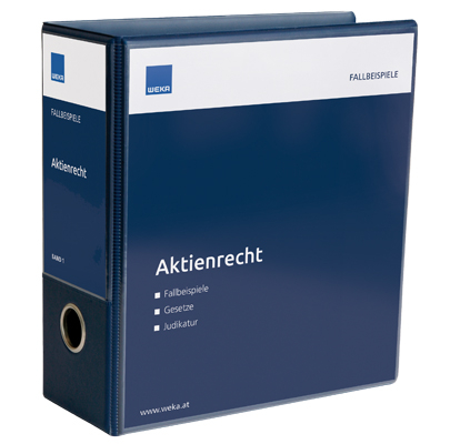 Aktienrecht - Vera LL.M. Mag. Noss, Georg Dr. iur. Mag. rer. soc. oec. Prchlik