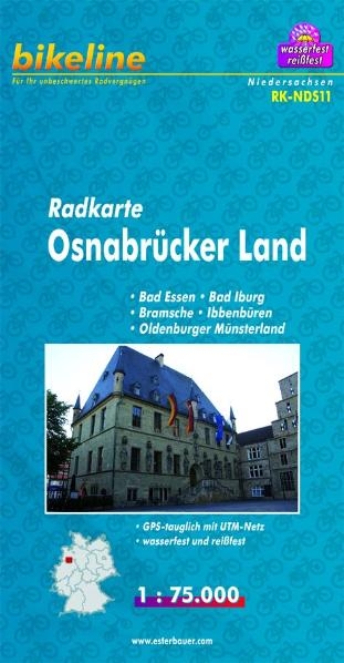 Radkarte Osnabrücker Land (RK-NDS11) - 