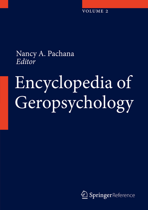 Encyclopedia of Geropsychology - 