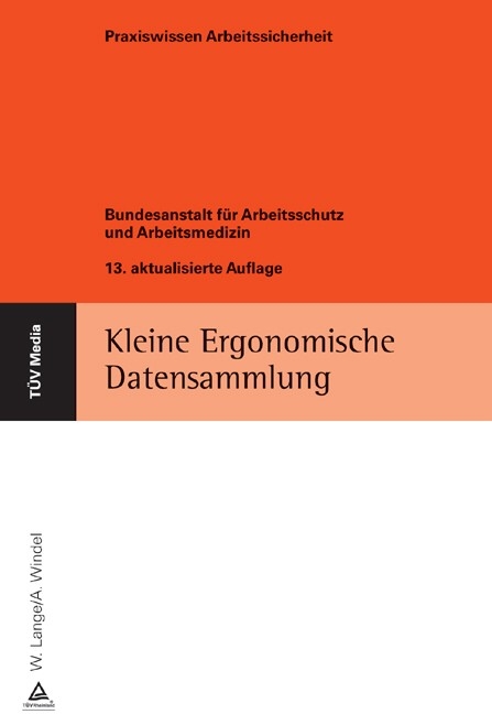 Kleine ergonomische Datensammlung - A Lange, A Windel