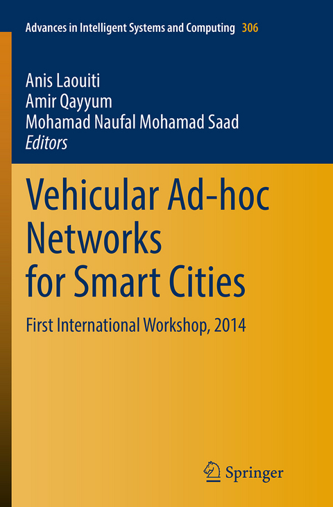 Vehicular Ad-hoc Networks for Smart Cities - 