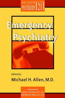 Emergency Psychiatry - 