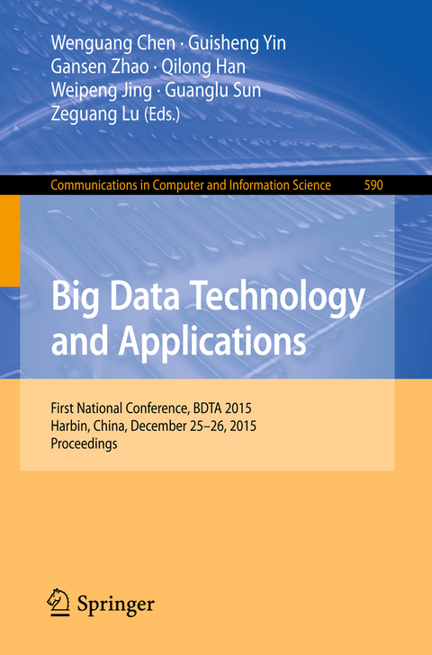 Big Data Technology and Applications - 