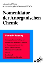 Nomenklatur der Anorganischen  Chemie - 