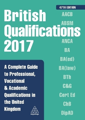 British Qualifications 2017 - Kogan Page Editorial