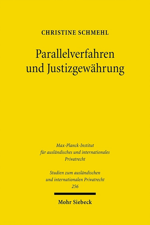 Parallelverfahren und Justizgewährung - Christine Schmehl