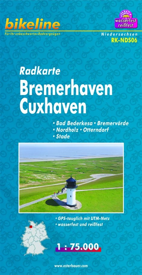 Radkarte Bremerhaven Cuxhaven (RK-NDS06) - 