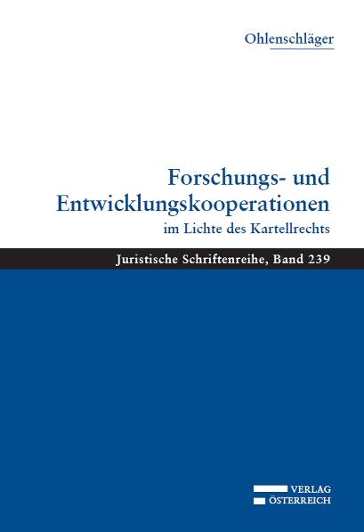 Forschungs- und Entwicklungskooperationen - Franz Ohlenschläger