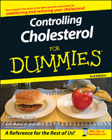 Controlling Cholesterol For Dummies - Carol Ann Rinzler, Martin W. Graf