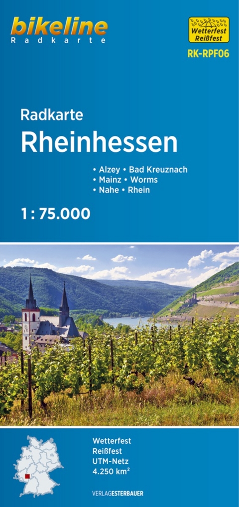 Radkarte Rheinhessen (RK-RPF06) - 