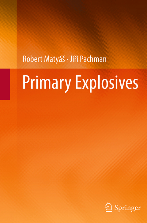 Primary Explosives - Robert Matyáš, Jiří Pachman