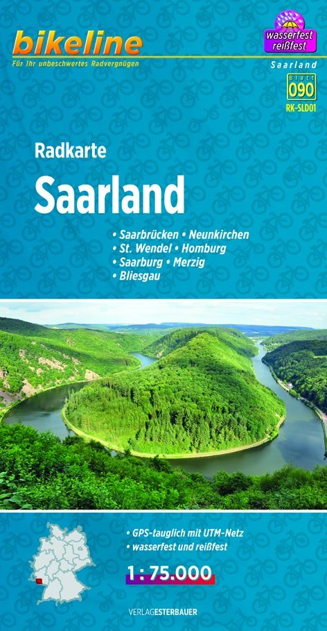 Radkarte Saarland (RK-SLD01) - 