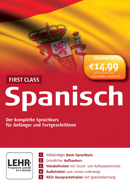 First Class Sprachkurs Spanisch 11.0