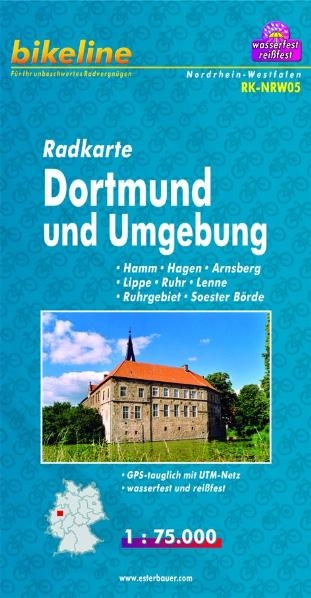 Radkarte Dortmund und Umgebung (RK-NRW05) - 