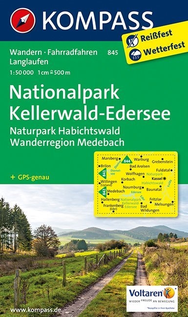 Nationalpark Kellerwald - Edersee - Naturpark Habichtswald - Wanderregion Medebach - 