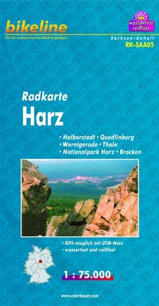 Radkarte Harz (RK-SAA05) - 