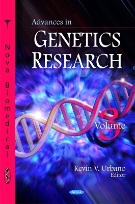 Advances in Genetics Research - 