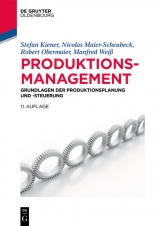 Produktionsmanagement -  Stefan Kiener,  Nicolas Maier-Scheubeck,  Robert Obermaier,  Manfred Weiß