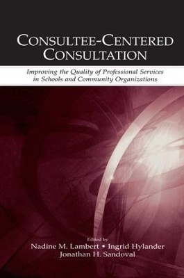 Consultee-Centered Consultation - 