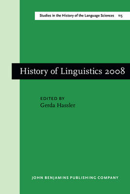 History of Linguistics 2008 - 