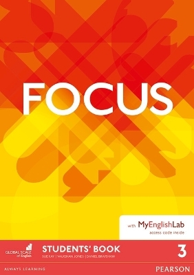 Focus BrE 3 Student's Book & MyEnglishLab Pack - Vaughan Jones, Sue Kay, Daniel Brayshaw