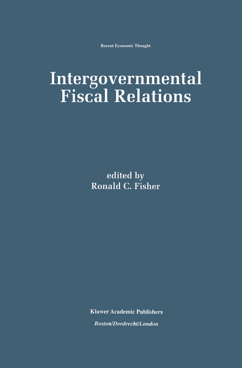 Intergovernmental Fiscal Relations - 