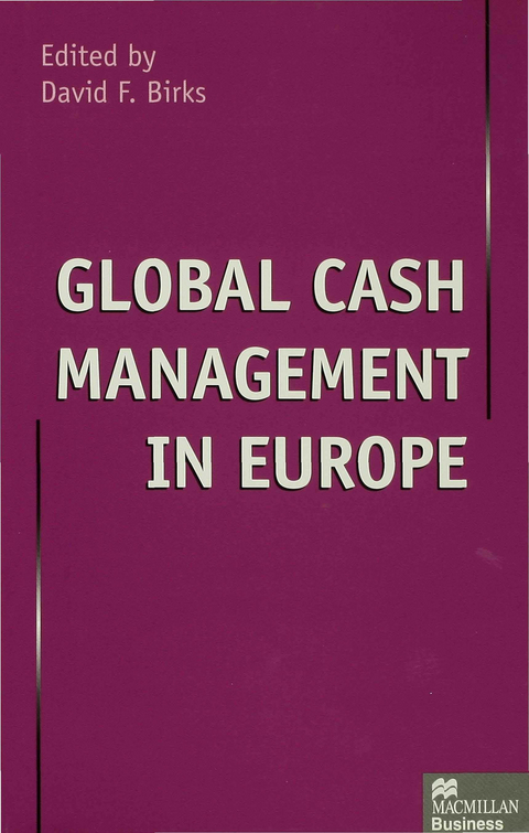 Global Cash Management in Europe - 