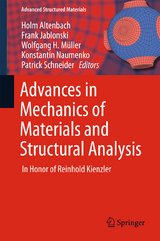 Advances in Mechanics of Materials and Structural Analysis - 