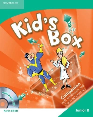 Kid's Box Junior B Companion with Audio CD Greek Edition - Karen Elliott