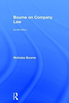 Bourne on Company Law - Nicholas Bourne