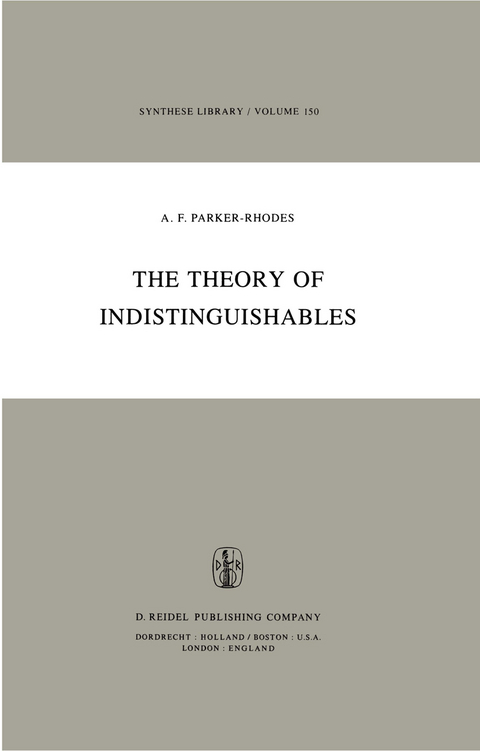 The Theory of Indistinguishables - A.F. Parker-Rhodes