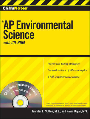 CliffsNotes AP Environmental Science with CD-ROM - Kevin Bryan, Jennifer L. Sutton, James R. Centorino