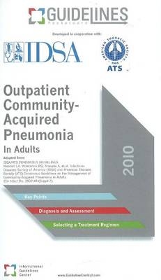 Outpatient Community-Acquired Pneumonia in Adults -  Infectious Diseases Society of America