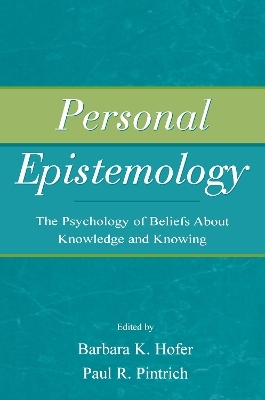 Personal Epistemology - 