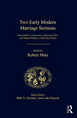 Two Early Modern Marriage Sermons - 