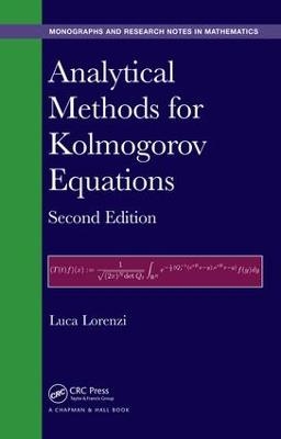 Analytical Methods for Kolmogorov Equations - Luca Lorenzi