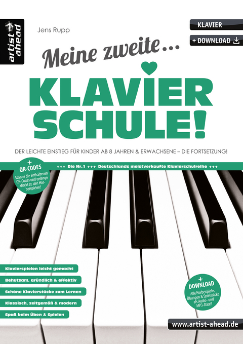 Meine zweite Klavierschule! - Jens Rupp