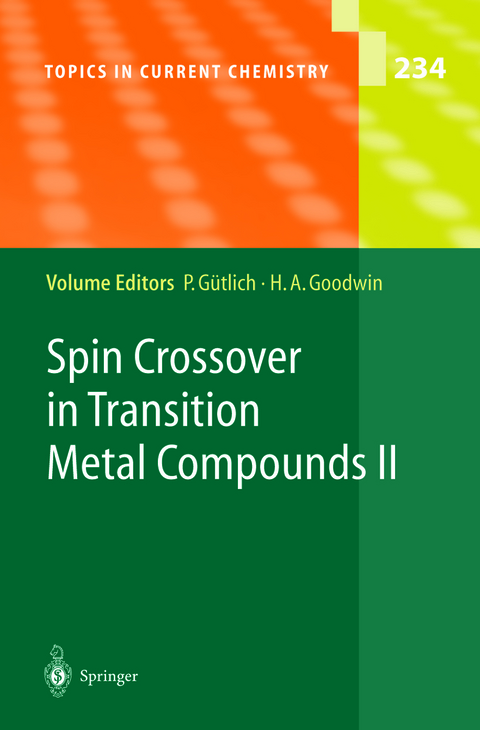 Spin Crossover in Transition Metal Compounds II - 