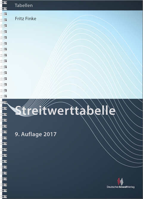 Streitwerttabelle - Fritz Finke