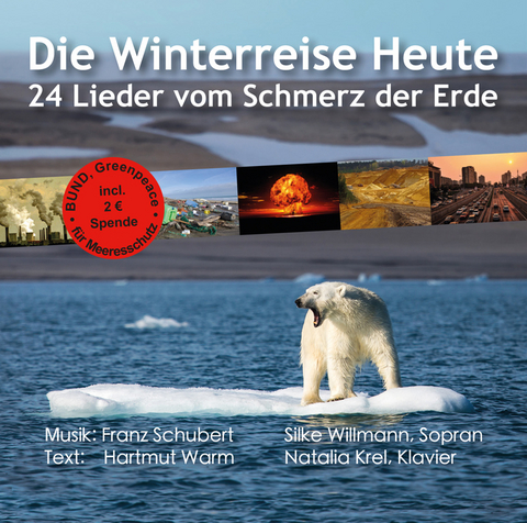 Die Winterreise Heute - Audio-CD - Hartmut Warm, Silke Willmann, Natalia Krel