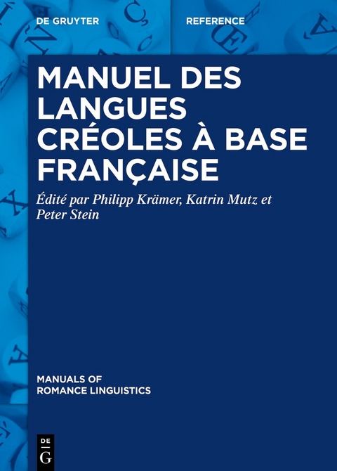 Manuel des langues créoles à base française - 