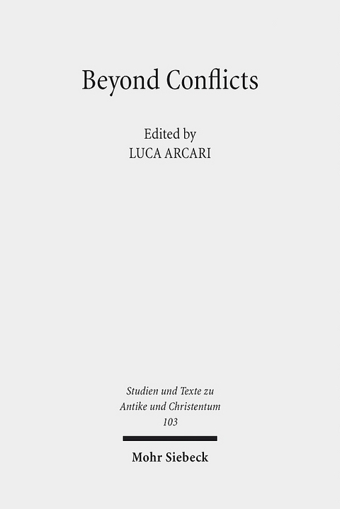 Beyond Conflicts - 