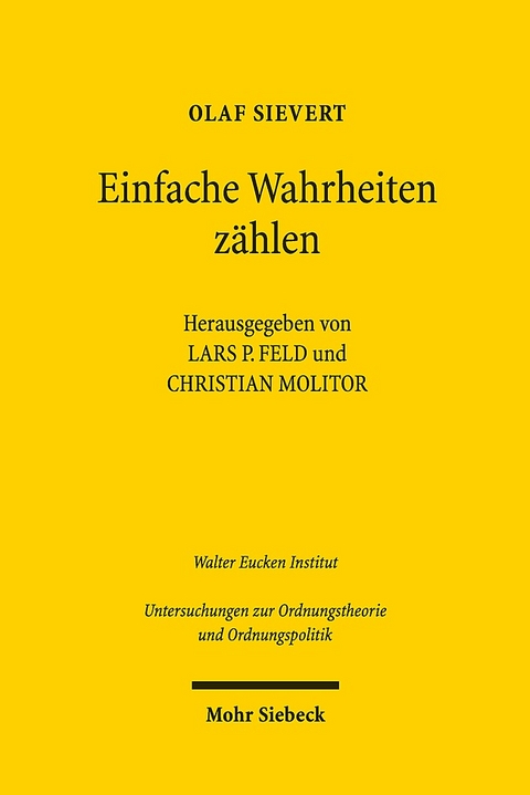 Einfache Wahrheiten zählen - Olaf Sievert