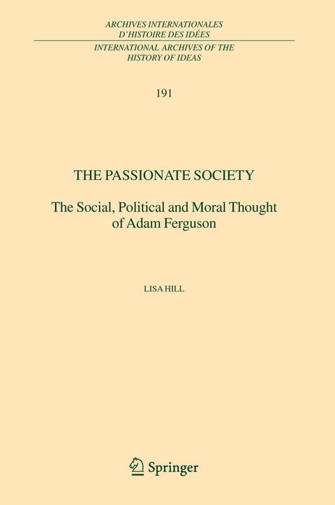 The Passionate Society - Lisa Hill