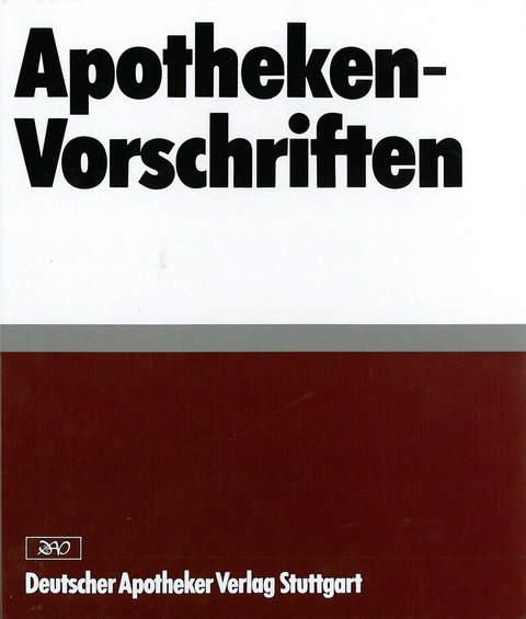 Apotheken-Vorschriften in Schleswig-Holstein - Karl Stefan Zerres