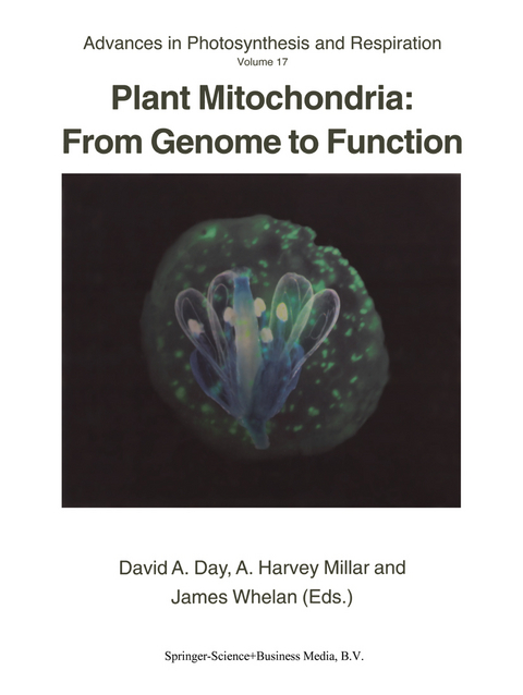 Plant Mitochondria: From Genome to Function - 